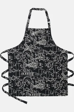 Lucy & Yak Ada - Cotton Apron in Artist Print by Marcello Fashion