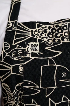 Lucy & Yak Ada - Cotton Apron in Artist Print by Marcello Fashion