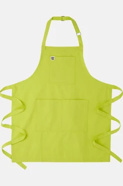 Lucy & Yak Ada - Cotton Apron in Lime Hot