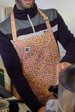 Lucy & Yak Ada - Cotton Apron in Starlight Print Sale