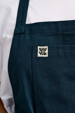 Lucy & Yak Ada - Cotton Apron in Vintage Navy Fashion