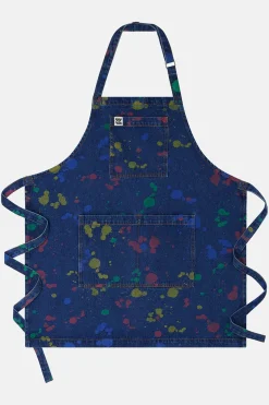 Lucy & Yak Ada - Denim Apron in Art Attack Print Online