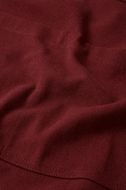 Lucy & Yak Ada - Heavyweight Cotton Apron in Maroon Best