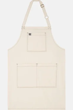 Lucy & Yak Ada - Twill Apron in Ecru Hot