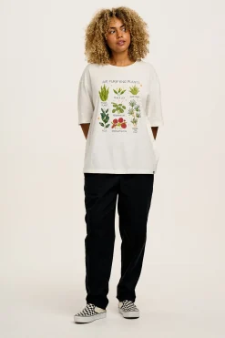 Lucy & Yak Alexa - Cotton Trousers in Black New