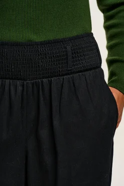 Lucy & Yak Alexa - Cotton Trousers in Black New