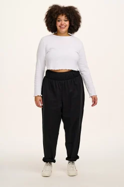 Lucy & Yak Alexa - Cotton Trousers in Black New