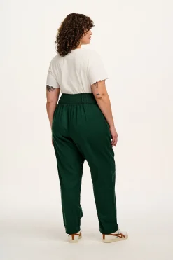 Lucy & Yak Alexa - Cotton Trousers in Posy Green Best