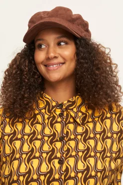 Lucy & Yak Austen - Brushed Twill Shirt in Feline Fine Print New