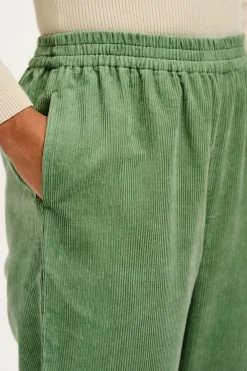 Lucy & Yak Billie - Corduroy Trousers in Green Bay Online