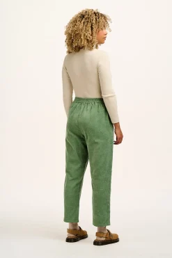 Lucy & Yak Billie - Corduroy Trousers in Green Bay Online