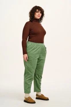 Lucy & Yak Billie - Corduroy Trousers in Green Bay Online