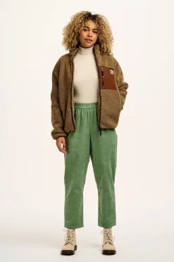 Lucy & Yak Billie - Corduroy Trousers in Green Bay Online