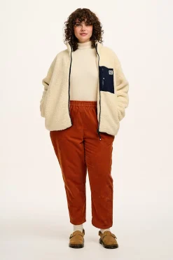 Lucy & Yak Billie - Corduroy Trousers in Red Clay Fashion