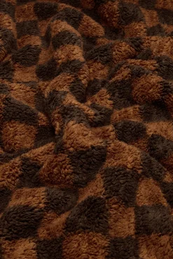 Lucy & Yak Braith - Borg Fleece Blanket in Terry Print Outlet