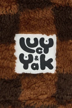 Lucy & Yak Braith - Borg Fleece Blanket in Terry Print Outlet