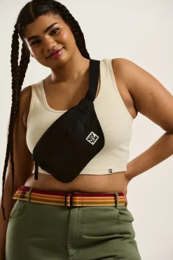Lucy & Yak Brodie - Canvas Bumbag in Black Fashion