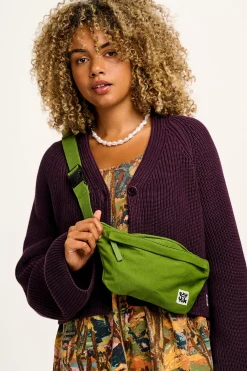 Lucy & Yak Brodie - Canvas Bumbag in Highland Green Discount