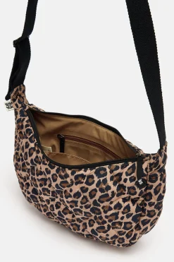 Lucy & Yak Bryony - Cross Body Bag in Leopard Print Fashion