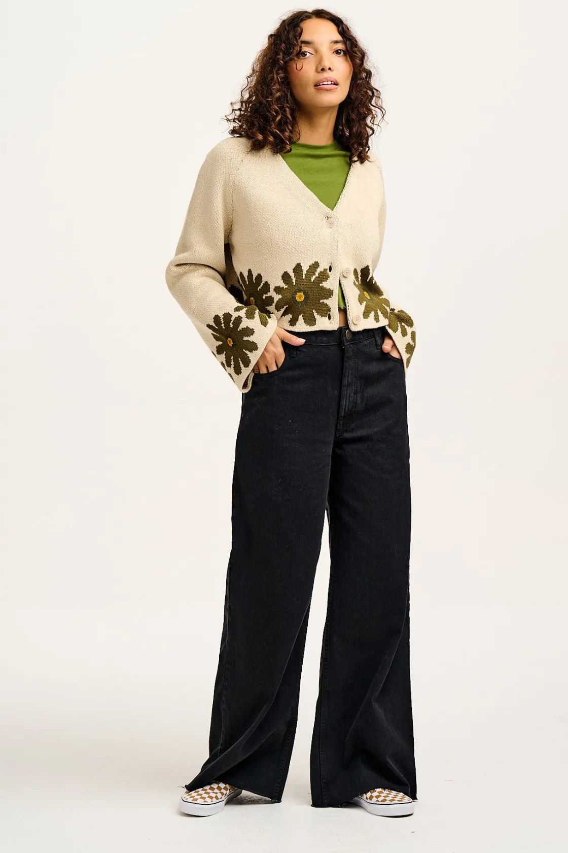 Lucy & Yak Carter - High Waisted Jeans in Black Wash Best