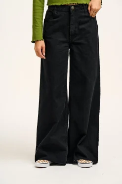 Lucy & Yak Carter - High Waisted Jeans in Black Wash Best
