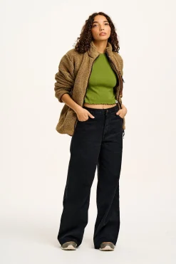 Lucy & Yak Carter - High Waisted Jeans in Black Wash Best