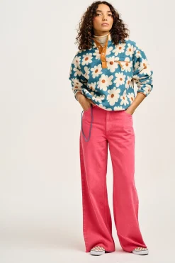 Lucy & Yak Carter - High Waisted Jeans in Pink Wash Online