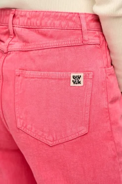 Lucy & Yak Carter - High Waisted Jeans in Pink Wash Online
