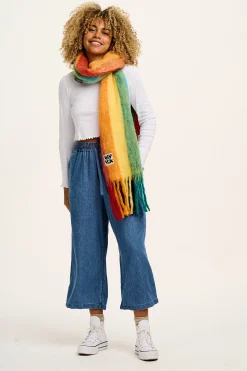 Lucy & Yak Chuck - Cotton & Hemp Trousers in Mid Wash Blue Online