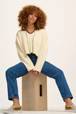 Lucy & Yak Dana - Mom Denim Jeans in Mid Wash Blue Fashion