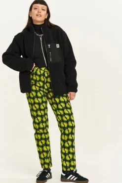 Lucy & Yak Dana - Mom Twill Jeans in Pear Drop Print Outlet
