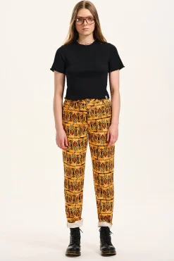 Lucy & Yak Dana - Mom Twill Jeans in Estelle Print Online