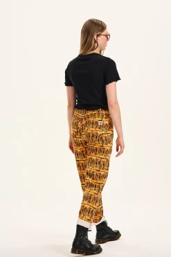 Lucy & Yak Dana - Mom Twill Jeans in Estelle Print Online