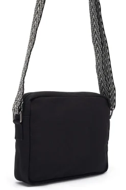 Lucy & Yak Dara - Crossbody Twill Bag in Black Hot