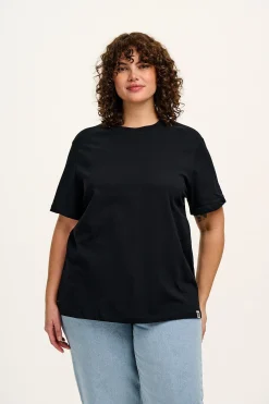 Lucy & Yak Denver - Cotton Tee in Black Hot