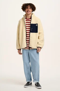 Lucy & Yak Drew - Straight Leg Denim Jeans in Light Wash Blue Best