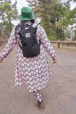 Lucy & Yak Dylan - Canvas Backpack in Black New