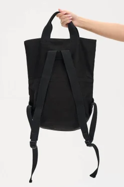 Lucy & Yak Dylan - Canvas Backpack in Black New