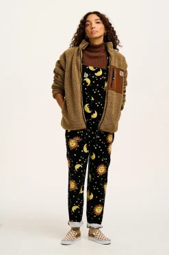 Lucy & Yak Harper - Borg Fleece Jacket in Mocha Chocca Latte Brown Sale