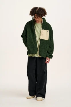 Lucy & Yak Harper - Fleece Jacket Pine Green Sale