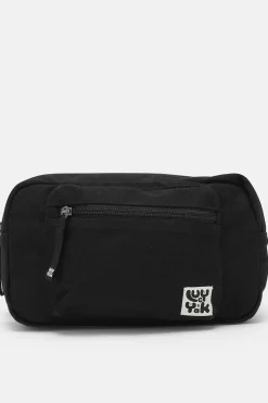 Lucy & Yak Henley - Canvas Bumbag in Black Best