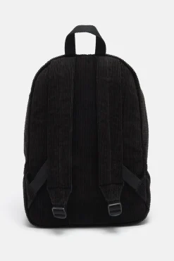 Lucy & Yak Kellie - Skater Corduroy Backpack in Black Hot