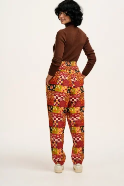 Lucy & Yak L.E. Alexa - Cotton Trousers in Artist Print by Namrata Kumar Outlet
