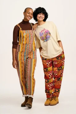 Lucy & Yak L.E. Alexa - Cotton Trousers in Artist Print by Namrata Kumar Outlet