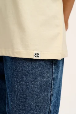 Lucy & Yak L.E. Benny - Oversized Cotton Tee in Artist Print by Rohan Dahotre Discount