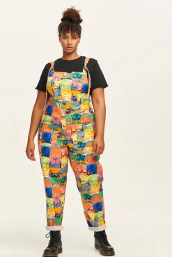 Lucy & Yak L.E. Original - Twill Dungaree in Baring All Print Clearance