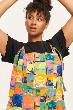 Lucy & Yak L.E. Original - Twill Dungaree in Baring All Print Clearance