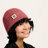 Lucy & Yak Luca - Cotton Beanie in Red Sale