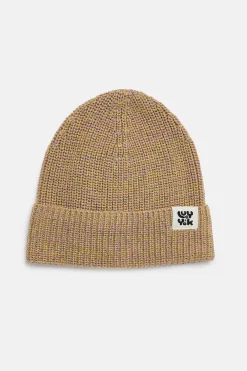 Lucy & Yak Luca - Cotton Beanie in Yellow Space Dye Discount