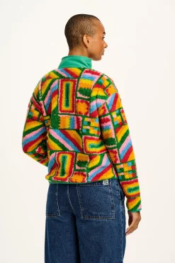 Lucy & Yak Mason - Fleece in Brooklyn Print Outlet